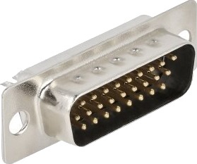 Delock Seriell Adapter Hd 26 Hann Til Hd 26 Hunn Loddet