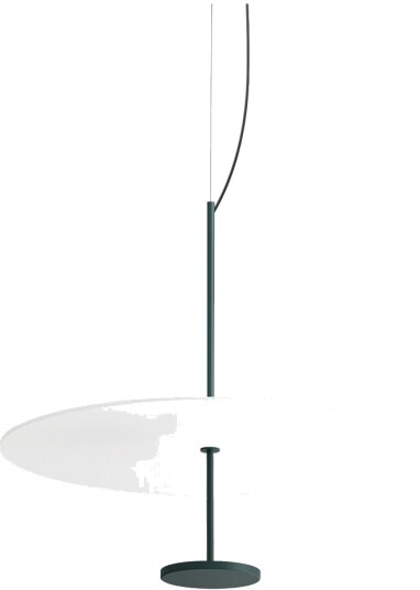 Linea Light Stilo_P Taklampe Ø54 Grønn Blå