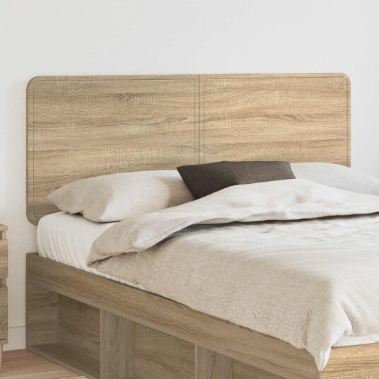 Hodegavl med hodegjerde Sonoma eik 140 cm Konstruert tre Hodegavl med hodegjerde Sonoma eik 140 cm Konstruert tre