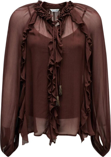 Salsa Dame Bluser & Skjorter Brun M, Salsa Dame Bluser & Skjorter Brun M,