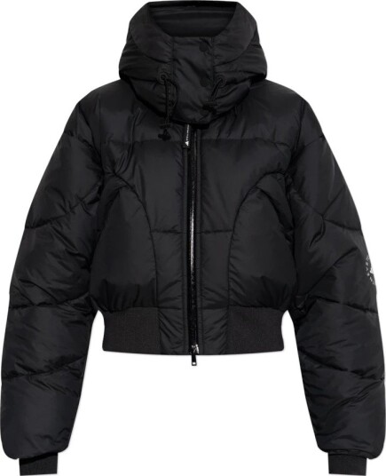 adidas by Stella McCartney Asmc Crop Puf BLACK M