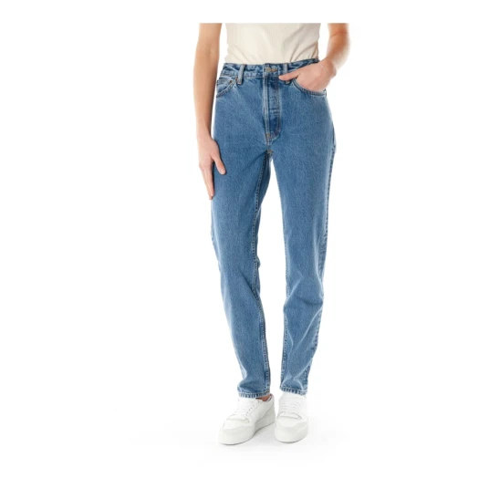 Nudie Jeans Dame Jeans Blå W27 L28 Nudie Jeans Dame Jeans Blå W27 L28