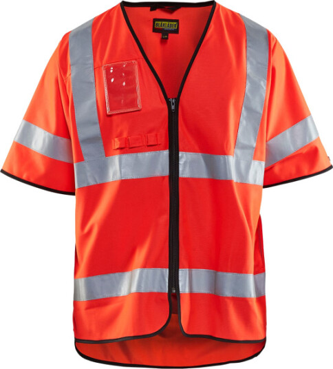 Blåkläder Varselvest klasse 3   Rød highvis   S/M
