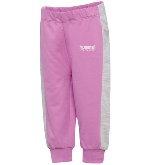 Hummel Hmlmini Loose Adj Waist Pants Purple 80 Hummel Hmlmini Loose Adj Waist Pants Purple 80