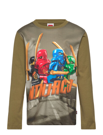 LEGO kidswear Lwtaj 101 T Shirt L/S Khaki green 104