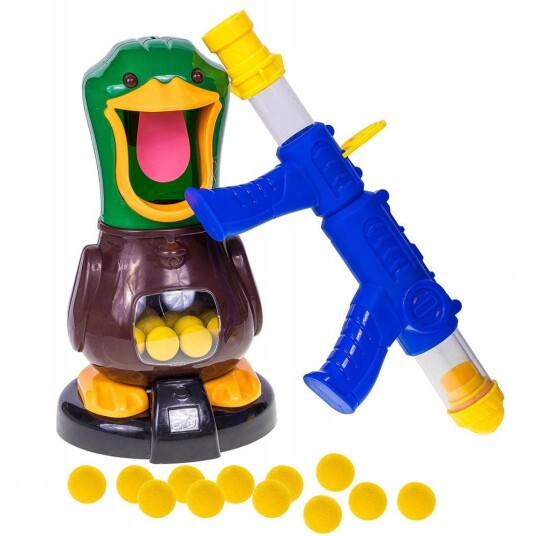 Skytespill for barn Hungry Duck Spill