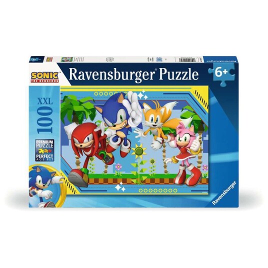 Ravensburger Puslespill 100XXL Brikker Sonic Core Ravensburger Puslespill 100XXL Brikker Sonic Core