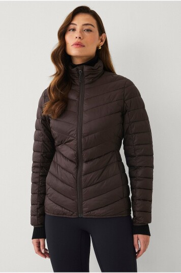 Áhkká Dun jakke LTW Down Jacket Brun