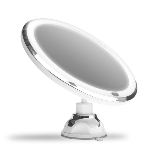 Gillian Jones Suction Cup Mirror With Adjustable LED Light 1 stk Sminkespeil