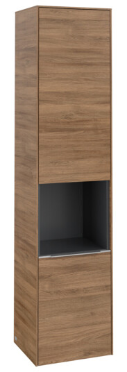 VILLEROY & BOCH SUBWAY 3.0 HØYSKAP 40X171 VENSTRE 2 DØRER & HYLLE KANSAS OAK HÅNDTAK I KROM VILLEROY & BOCH SUBWAY 3.0 HØYSKAP 40X171 VENSTRE 2 DØRER & HYLLE KANSAS OAK HÅNDTAK I KROM