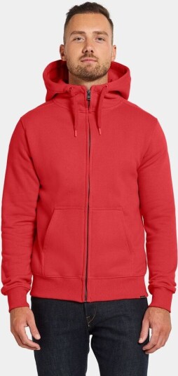 Didriksons Ven Men's Full Zip Pomme Red