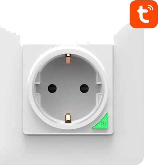 Avatto N-wot10-eu-w Smart Wifi-stikkontakt (Tuya) Hvit Avatto N-wot10-eu-w Smart Wifi-stikkontakt (Tuya) Hvit