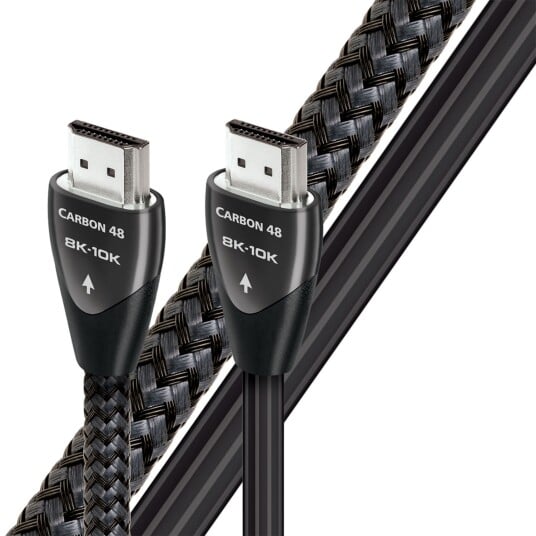 AudioQuest Carbon HDMI Ultra High Speed HDMI-kabel Sort AudioQuest Carbon HDMI Ultra High Speed HDMI-kabel Sort