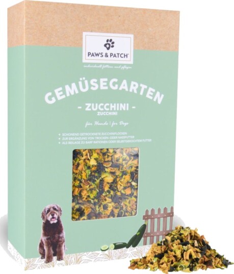 Paws & Patch Grønnsakshage Zucchiniflak 350 G