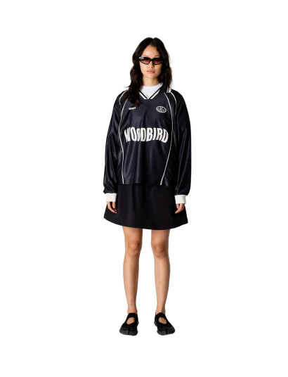 Woodbird Wbwaka L/S Sports Polo Black M Woodbird Wbwaka L/S Sports Polo Black M