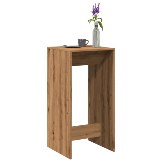 Barbord artisan eik 51x50x103,5 cm konstruert tre 8721158387141
