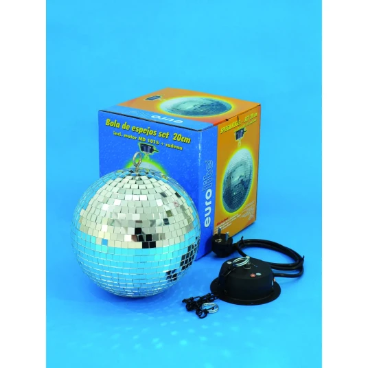 EuroLite Mirror Ball 20cm With Md-1015 Motor
