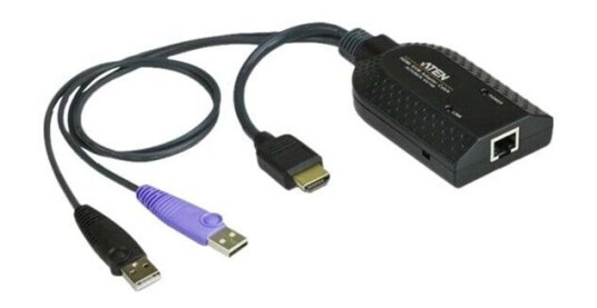 ATEN KA7168 KVM Adapter HDMI USB til RJ-45 - Tastatur Video Musadapter