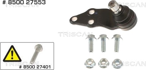 TRISCAN 8500 27553 Bærekule