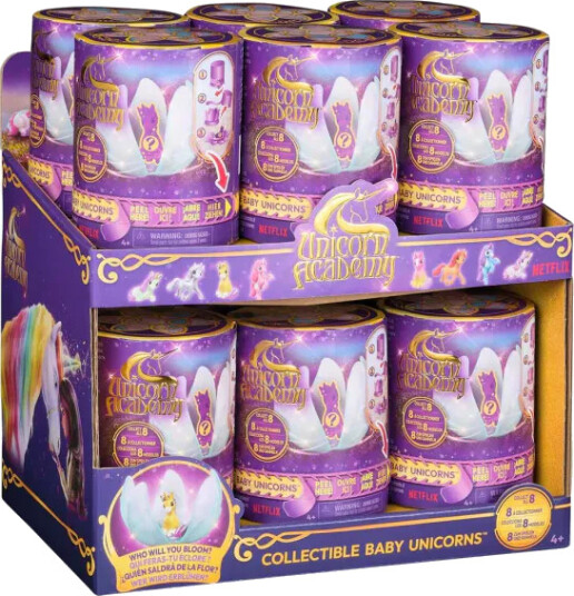 Unicorn Academy Baby Unicorn Figurer Assortert