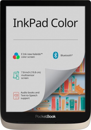 PocketBook InkPad Color e-bokleser 7,8" (16GB) Moon Silver