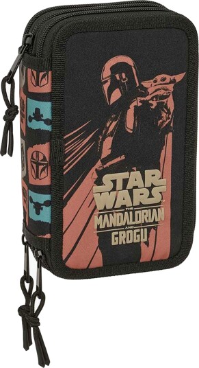 Star Wars The Mandalorian  Fylt Trippelpennal 37 Deler Mandalorian &  Grogu