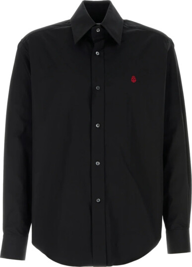 Alexander McQueen Herre Skjorter Svart M,