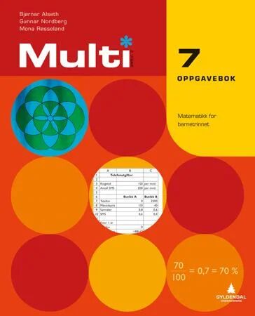 Multi 7, 2. Utgåve Av Bjørnar Alseth, Gunnar Nordberg, Mona Røsseland