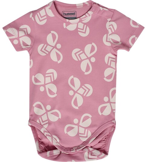 Hummel Body k/e HmlMini Polignac Hummel 1 år (80) Kortermet body Rosa Hummel Body k/e HmlMini Polignac Hummel 1 år (80) Kortermet body Rosa