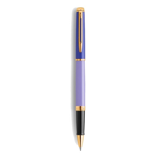 Waterman Hémisphère Colour Blocking Rollerball Med Gaveeske Fin Lilla