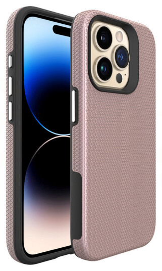 Vmax Triangle Deksel for Samsung Galaxy S24 (TPU) Rosegull