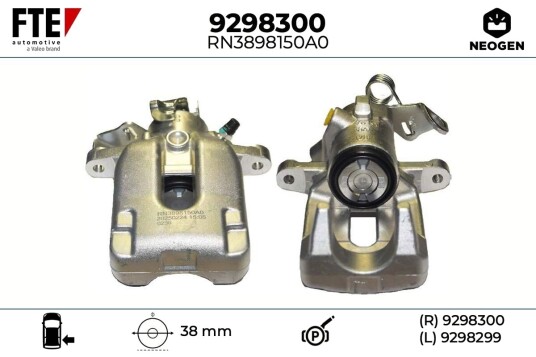 FTE 9298300 Bremsecaliper FTE 9298300 Bremsecaliper