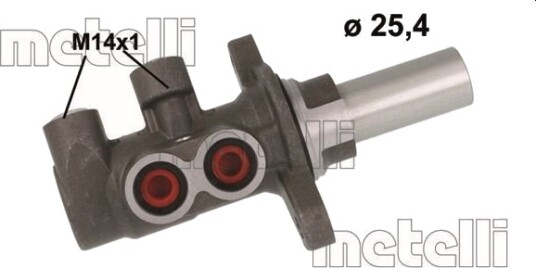 Hovedbremsesylinder METELLI 05-1174