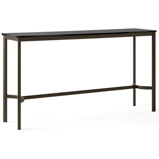 &Tradition Drip HW63 Bardisk 50x190x105 cm Svart Laminat / Bronsefarget