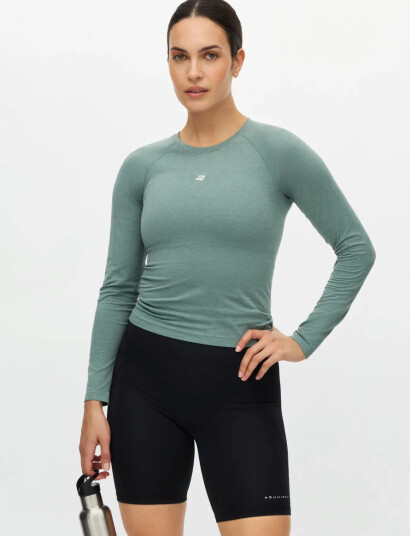 Röhnisch Seamless Flex Long Sleeve Green L