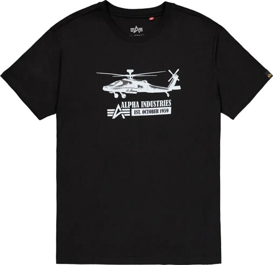 Alpha Industries Airborn Ops T Shirt BLACK M