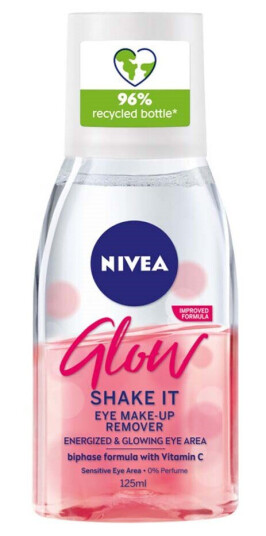 Nivea Glow Eye Make Up Remover 125 ml