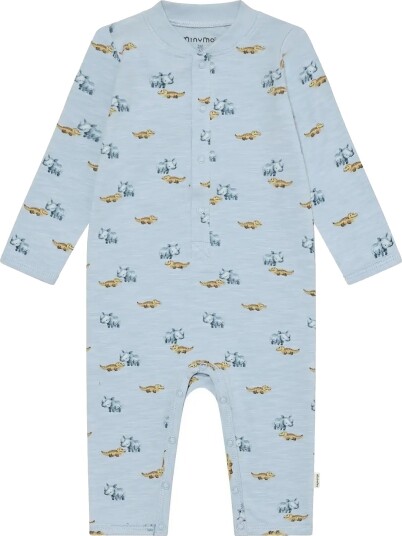 Minymo Suit Ls Aop Blue 50