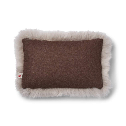 Natures Collection Classic Collection Ullpute Langhåret 34x52 cm Brun / Dove Natures Collection Classic Collection Ullpute Langhåret 34x52 cm Brun / Dove