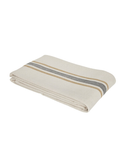 OYOY Living Design Linu Tablecloth - 200X140 Cm - Black - ONE SIZE x 20