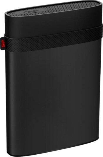 Silicon Power Armor A85B Ekstern Harddisk 2 TB 2.5" USB 3.2 AES Svart