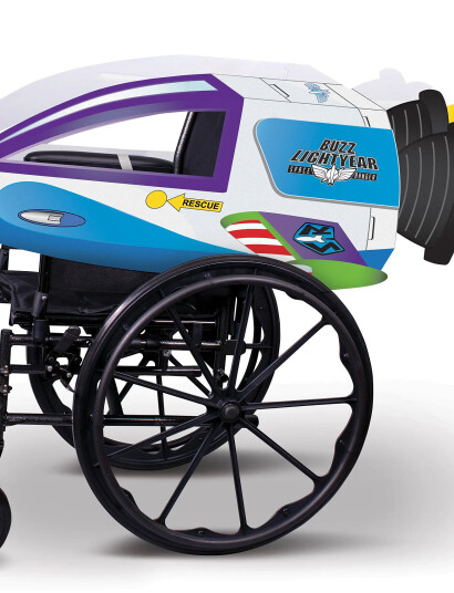 Disguise Buzz Lightyear Spaceship Adaptive Wheelchair Cover - Multi/patterned - ONE SIZE