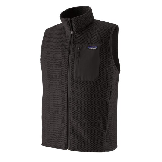 Patagonia R1 Air Vest Svart Herre Fleece S