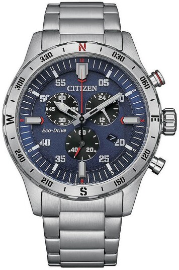 Citizen Herreklokke AT2520 89L Eco Drive Blå/Stål Ø44 mm Citizen Herreklokke AT2520 89L Eco Drive Blå/Stål Ø44 mm