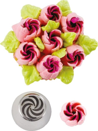 Decora Russian Tipp Closed Rose #8b | Slikkepott.No