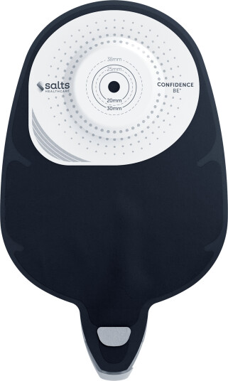 Confidence BE uro soft convex midi 13-25mm svart 10 stk