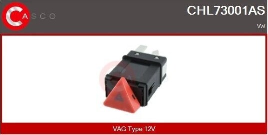 Varselblinklysbryter CASCO CHL73001AS