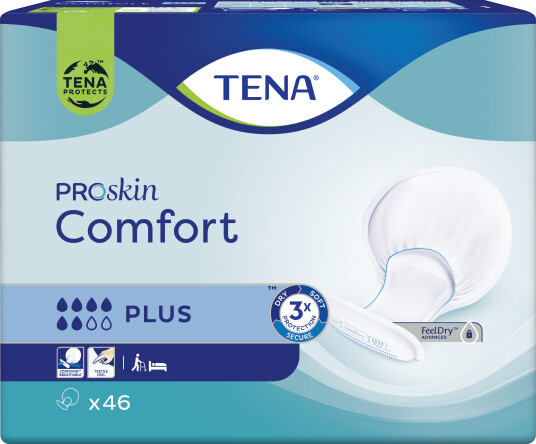 Tena Comfort Plus 46 stk. Tena Comfort Plus 46 stk.