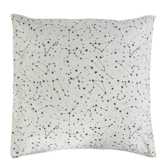 Borg Living Putetrekk - 100% bomull - Zodiac white - 60x63 cm