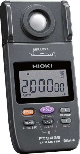 Hioki Lysmåler Hioki FT3425 Med Bluetooth Hioki Lysmåler Hioki FT3425 Med Bluetooth